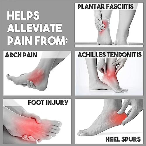 Image of 2Pairs Comprex Ankle Sleeves, Soothe Relief Socks for Neuropathy Pain Women, Plantar Fasciitis Socks for Arch Support, Achilles Tendonitis, and Foot Pain Relief (XL, Red)