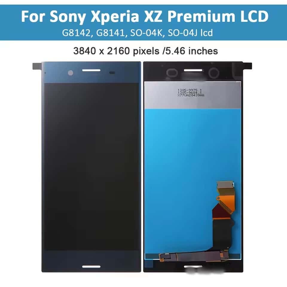 Bloc écran Xperia XZ pré-assemblé sur châssis argenté YOOOKOOO - 2
