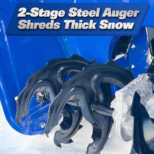 Bilt Hard 2 Stage Gas Snow Blower 24 Inch Working Width Self-Propelled Snowblower With Electric Start And Led Headlight thumb #1