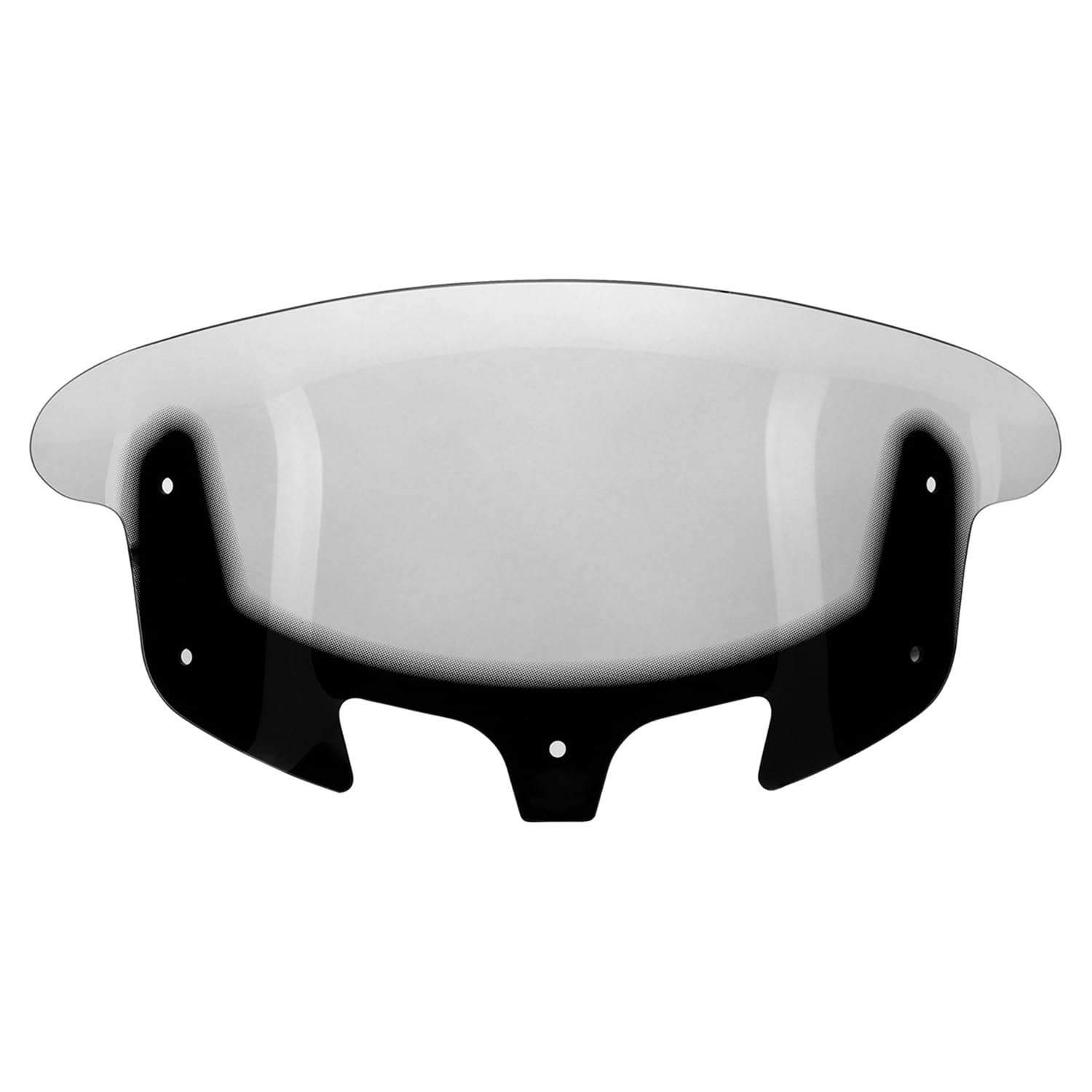 Indian Motorcycle Windshield, Tinted Poly 13.7-Inch Flare, Fits Chieftain and Roadmaster Classic, Elite, Limited, Premium, Dark Horse Models and More, Clear Visibility, Weather Protection - 2880222-02