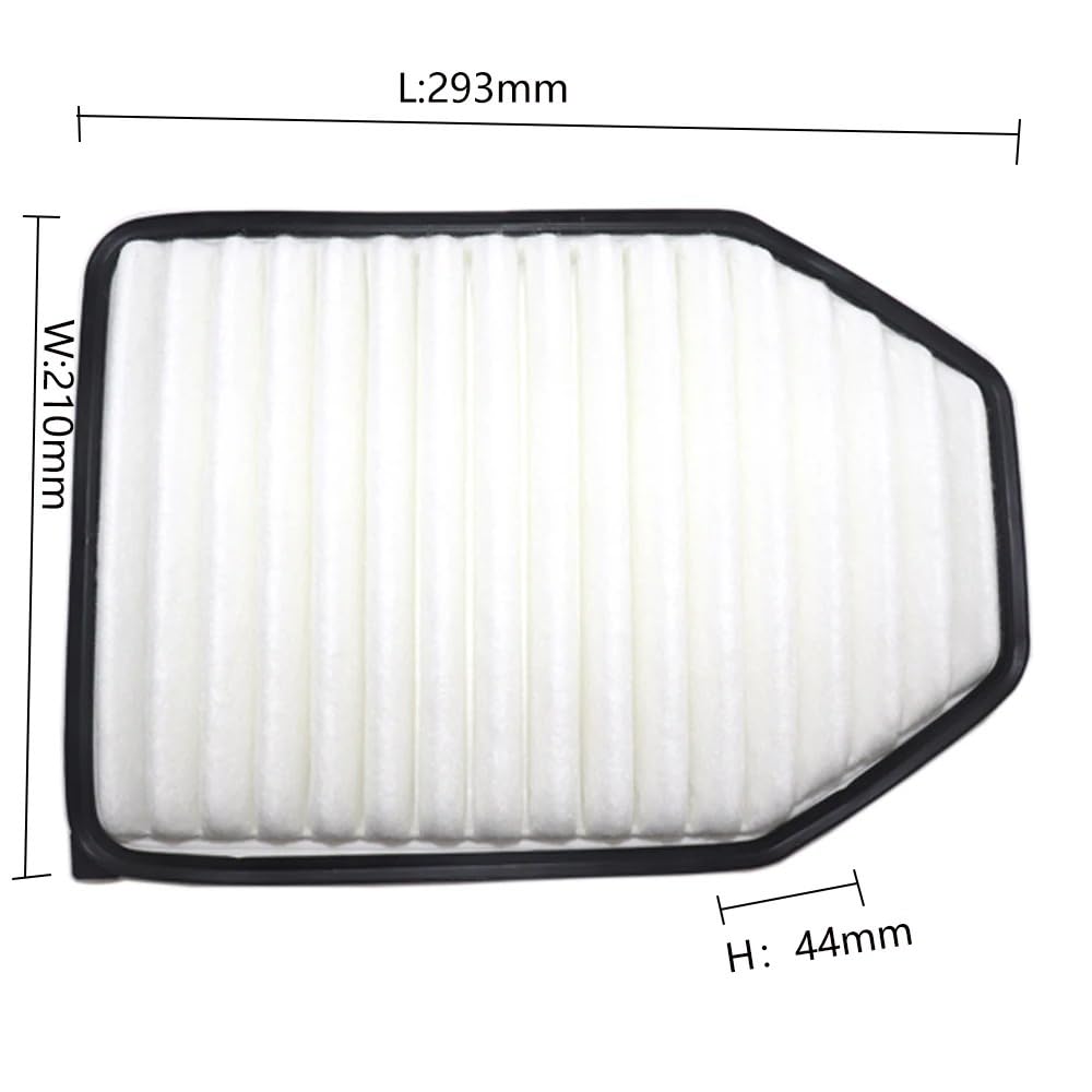 Filtr Powietrza Kabinowego dla Jeep Wrangler JK 2007-2017, Filtr powietrza samochodowego 53034018AD