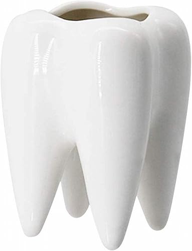 Miniatura 1 de Florero de resina suculenta de simulación de dientes de interiores para plantas creativas y lindas macetas de dibujos animados para plantas