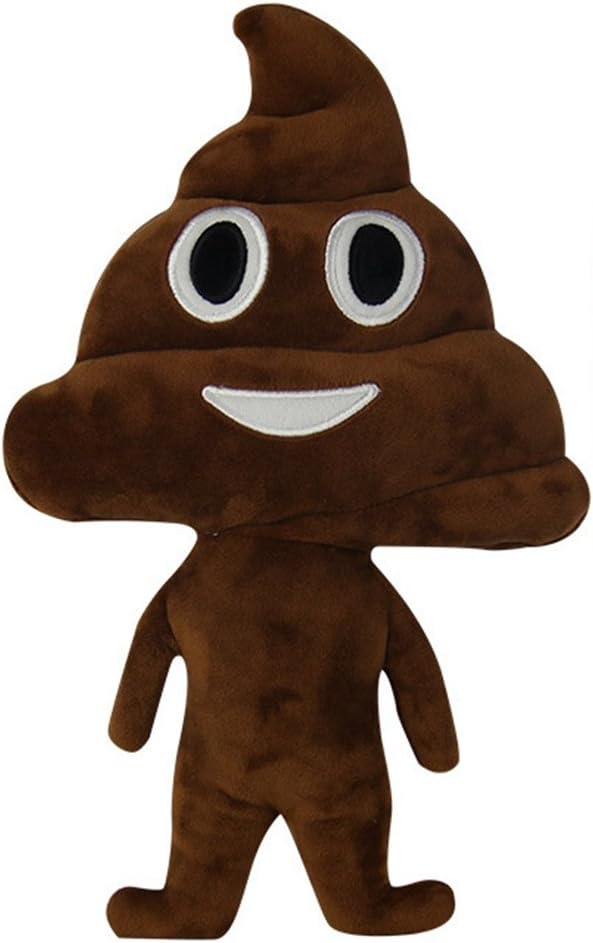 BERSHINY Emoji Doll Emoticon Plush Toys Stuffed Cushion Pillow Poop 14 Height