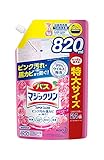 バスマジックリン 泡立ちスプレー SUPER CLEAN アロマローズの香り つめかえ用 820ml