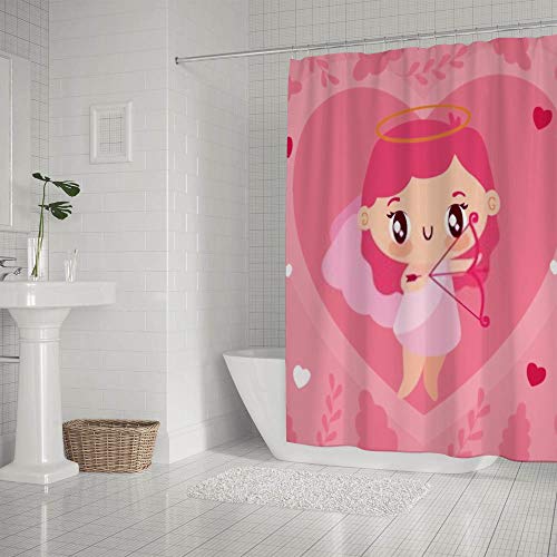 Rideau de douche lavable en machine polyester imperméable 60x72 inch