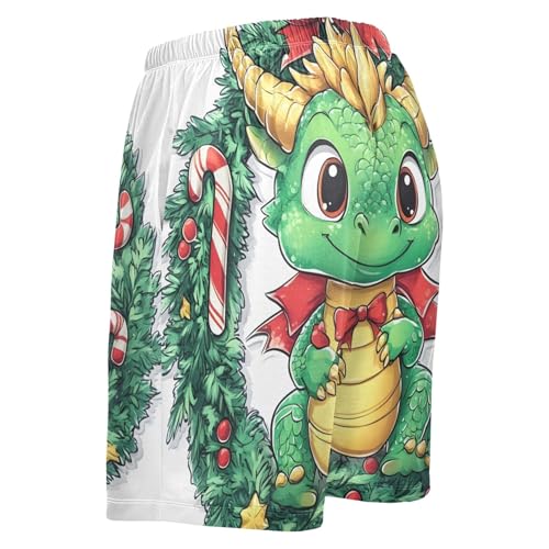 Animal Art Wolf at Moon Pajama Men's Shorts Athletic Sweat Lounge Sleep Shorts Pj Casual Cool S3