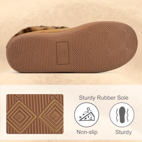 Image of FamilyFairy Women's Slipper Boots Winter Warm Gift Bootie Indoor Outdoor