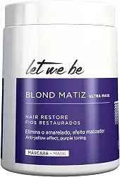 Let Me Be Blond Matiz Btox Efeito Matizador Antiamarelado 1kg