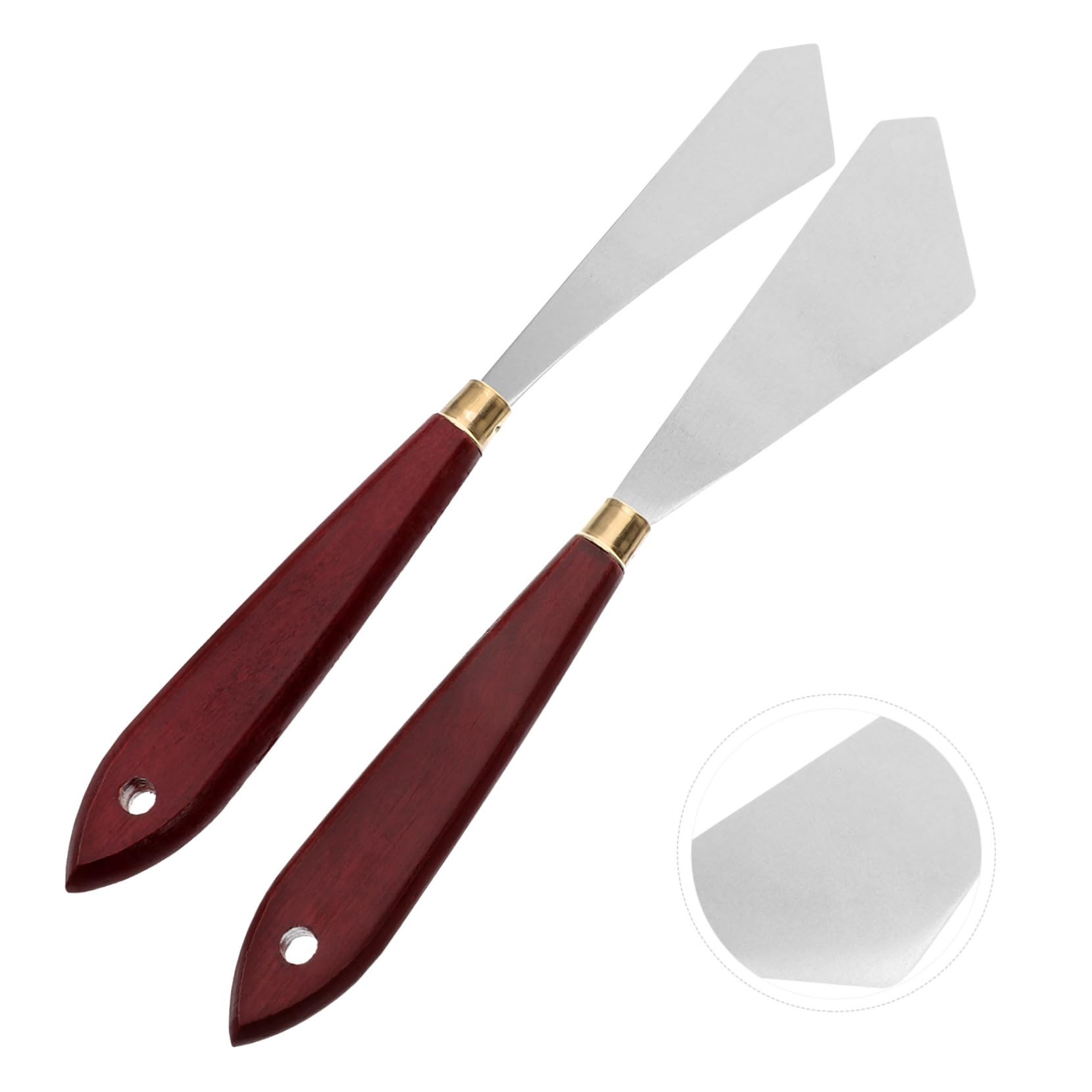 Housoutil 2 Ensembles Set De Couteaux À Peinture Outils Art pour Mélanger Étaler Peinture sur Toile Accessoires Pratiques pour Artistes 6 Pièces * 2