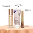 FLiCKA Ultimate Glow Bundle Combo | Flawless Femme Liquid Foundation (Coffee-08) | Silk Touch 3 in 1 Face Primer | R U Ready Liquid Lipstick gallery image