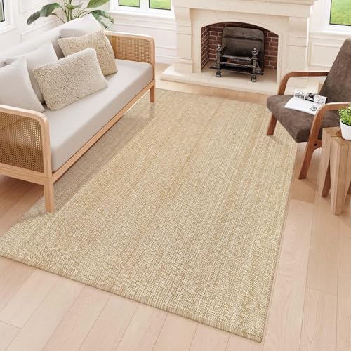 Tapete Boho para Sala 5x8 ft, Algodón Lavable miniatura 3