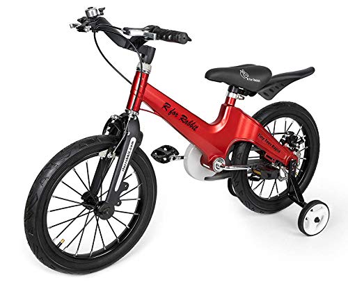 Image of R for Rabbit Tiny Toes Rapid Bicycle for Kids for 3,4 & 5 Years 14T inch Cycle |90% Installed|Magnesium Alloy Single Structure - Red