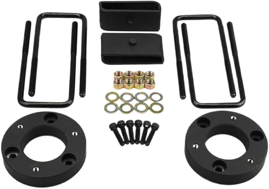 Front And Rear Leveling Lift Kit 2 Inch 2.5 Inch 3 Inch Compatible With 2007-2019 Silverado Sierra(02039)