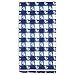 Plastic Banquet Table Cover, Blue Gingham