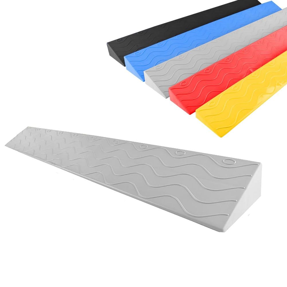4,5cm,Schwellenrampen für Türöffnungen, rutschfeste Rollstuhlrampe, Tragbare Bordsteinrampe, Trittmatte, Türschwellen-Rollstuhlrampe für Kehrroboter, Treppen, Roller
