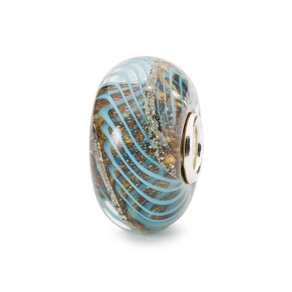 Trollbeads Blue Grooves Bead