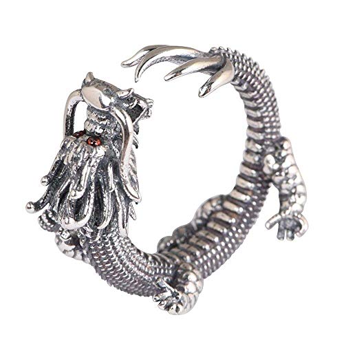 Boucles d'oreilles punk en argent S925 ajustable pour femme