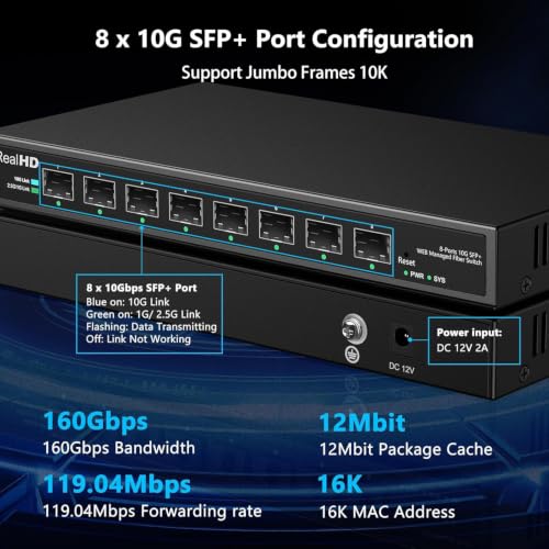 Heavy Duty 10GbE network switch Bundle product image
