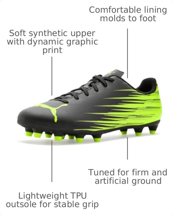 Image of Puma Mens Attacanto Firm, Artificial Ground Soccer Cleat
