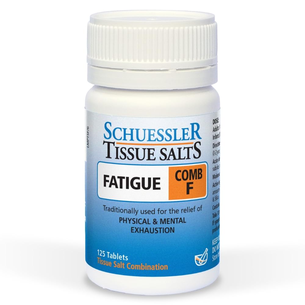 Schuessler Combination F Tissue Salts Tablets - Pack of 125
