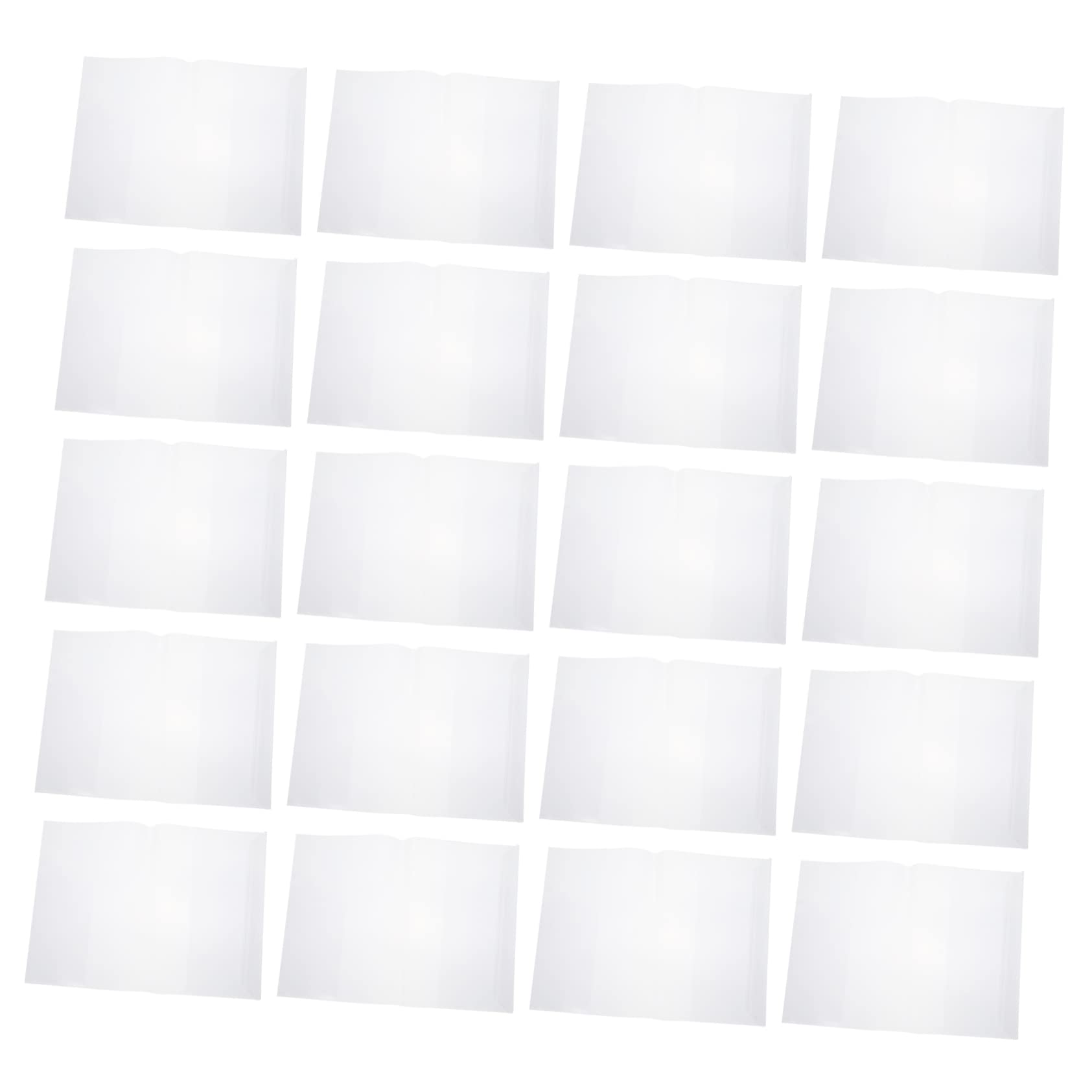 SEWACC 50pièces Housses De Transparentes Pour Étanches Et Réglables Éraflures Saleté Pour Étudiants