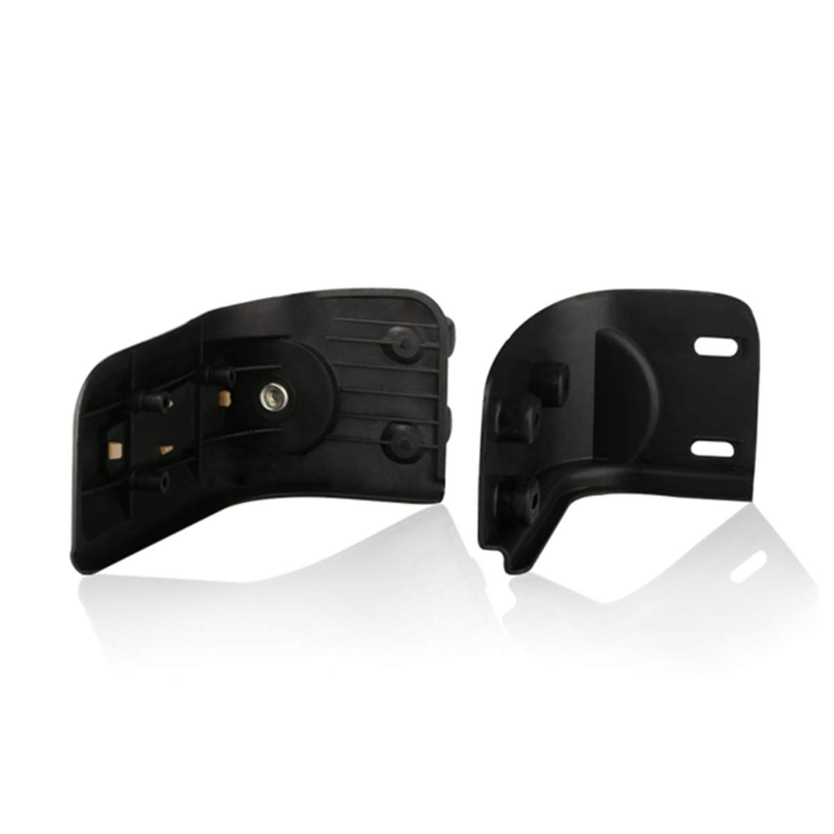 Ruedas para Equipaje, Ruedas giratorias de 360 ​​Grados, silenciosas, Repuesto for Maletas, Color Negro