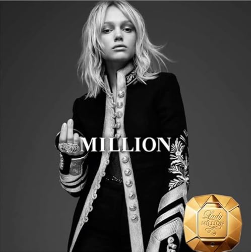 Paco Rabanne Lady Million Eau de Parfum Spray for Women Black 30ml