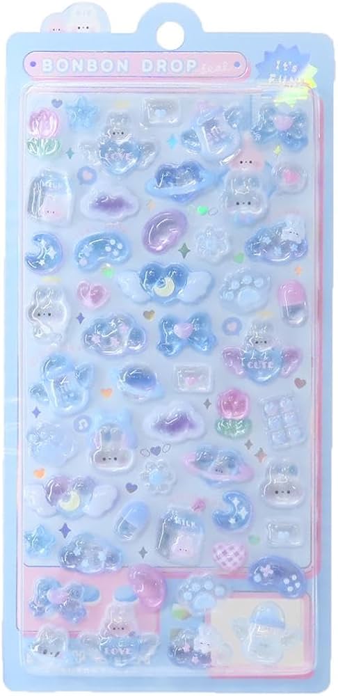 ボンボンドロップシール まとめ売り 21点 Amazon.co.jp: [Sticker Sheet] Bonbon Drop Seal / Mizuiro