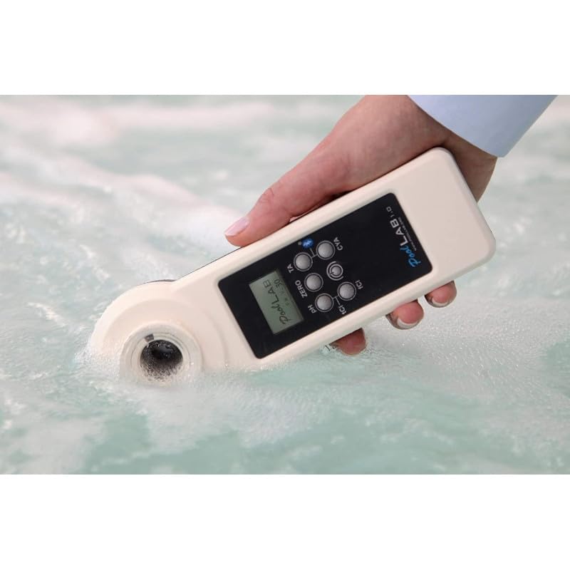 SuperPack Testeur électronique - Photomètre Water ID PoolLab 1.0 + Kit Recharge + Cuvette de Rechange