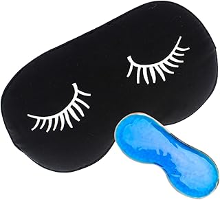 STAHAD Máscara De Olho De Seda Para Máscara De Dormir De Seda Máscara De Olho Máscara De Dormir Máscara De Dormir Óculos Bolsa De Gelo Venda Olhos Em Pvc Máscara De Dormir Venda De Seda