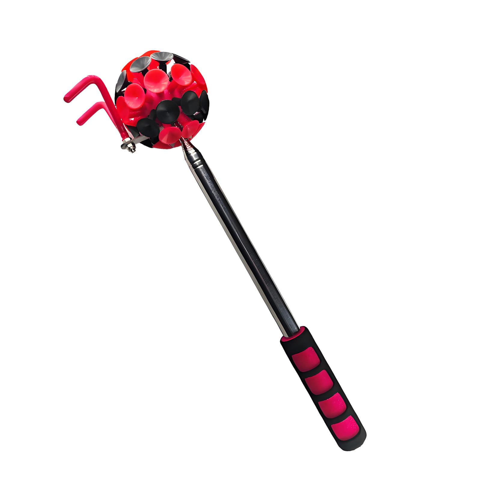 Recogedor telescópico de Pelotas de Golf con Eje de Acero
