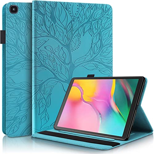 AsWant Coque Samsung Tab A 10.1 Pouces 2019 Housse Arbre