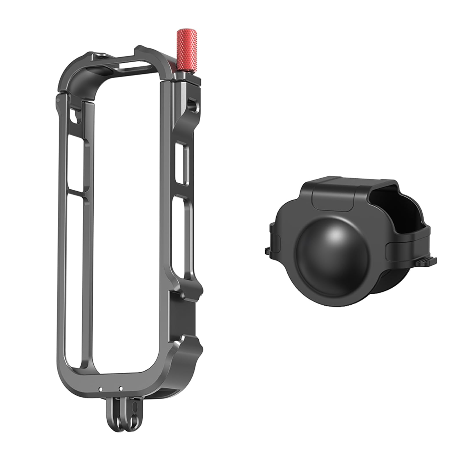 Upgrades Camera Metal Cage Lens for Camera Defend Device in Styles Dependables Case Video Cage Caps