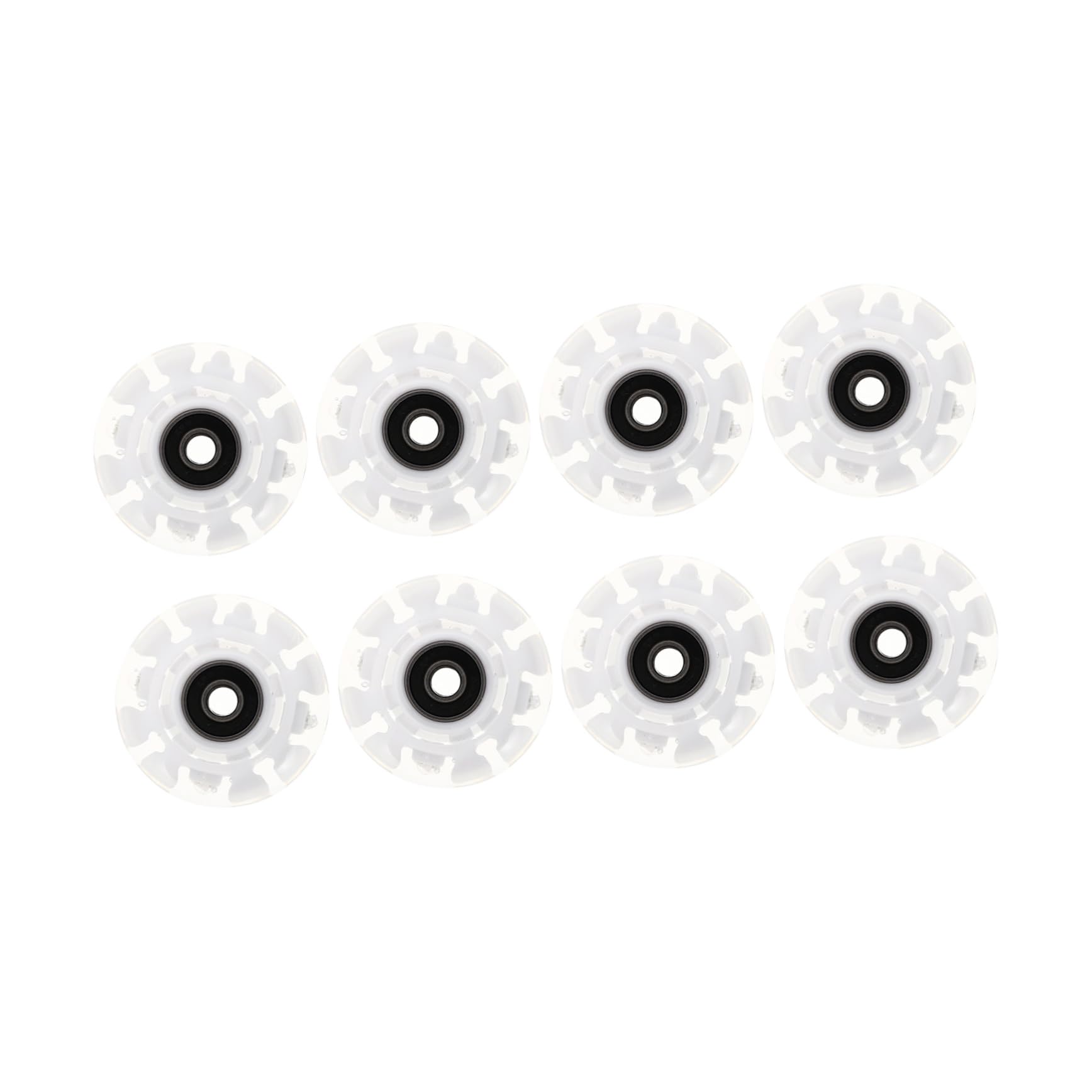 Roues de patinage à roulettes et skateboard lot de 4 pièces polyvalentes pour extérieur