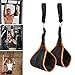 Kifdiifgoso Ab Slings Straps with Carabiner for Abdominal Training Pull Up Bar Hanging Leg Raiser Fitness Weightlifting Exercise