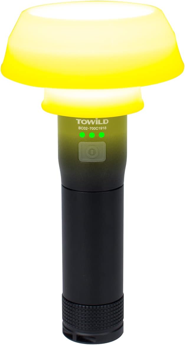 TOWILD Handheld Flashlight,Professional 700 lumens Bike Light,Camping Light Electric Folding Cup Bicycle Headlight,Durable Bicycle Front Light, IPX-6 Waterproof Bike Light Set, Bike Accessories : Tools & Home Improvement