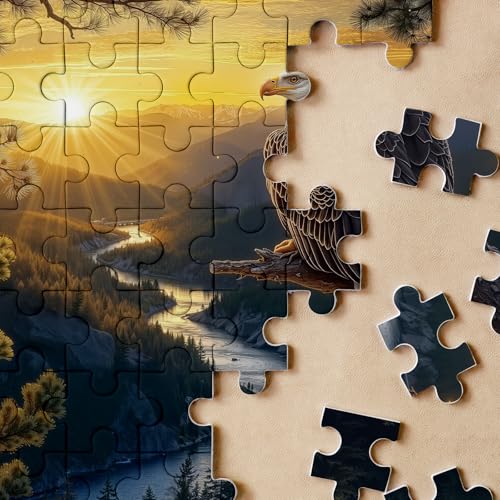 Rompecabezas Águila Naturaleza 3+ Anos miniatura 3
