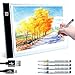 Smmapens Mesa de Luz para Calcar, A4 LED Mesa de Luz Dibujo Tableta de Luz para Dibujar USB proyector para Dibujar para Tatoo Dibuja Caligrafía Animacion