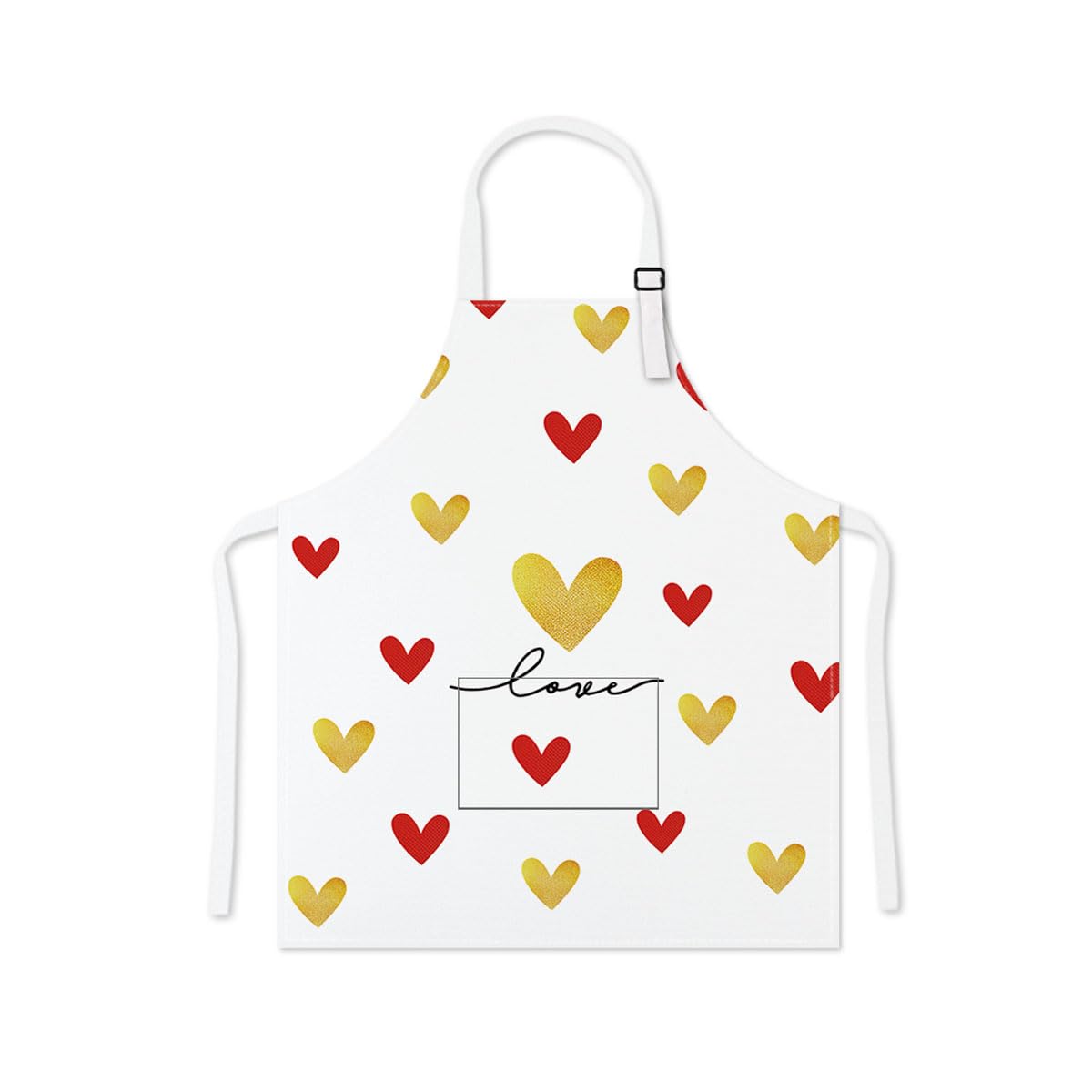 Winsation Love Kids Apron with Pocket, Adjustable Toddler Apron for Cooking Baking Painting Gardening for Kids Age 6-12 — image 1
