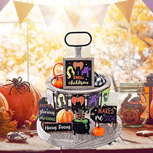 Mojoyce Farmhouse Decor for Tiered Tray Centerpiece Designs Farmhouse Tiered Tray Decor Set Creative