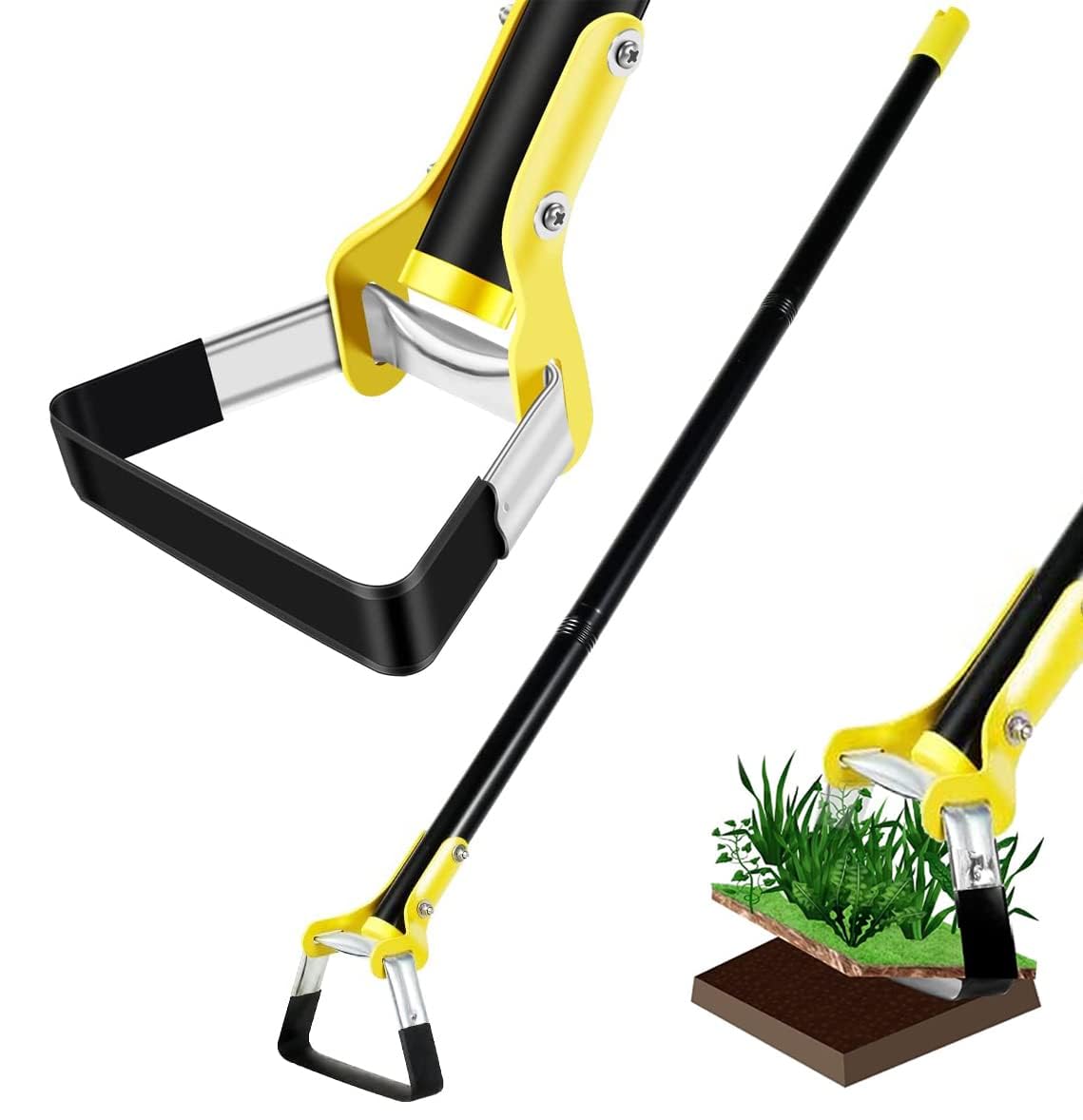 園芸 草取り 草刈り 雑草 園芸用品 ガーデニング ピーラー Amazon | 草削り ピーラー 立ち楽 雑草抜き鍬 ガーデニング