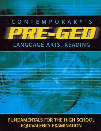 Contemporarys Pre-Ged: Language Arts, Reading (Contemporary's Pre-GED Series)