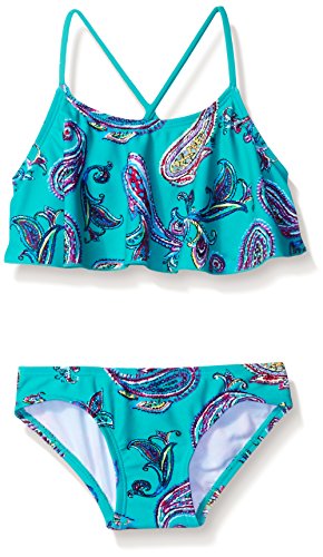 Image of Kanu Surf Girls Cindy Flounce Bikini Beach Sport 2 Piece Swimsuit