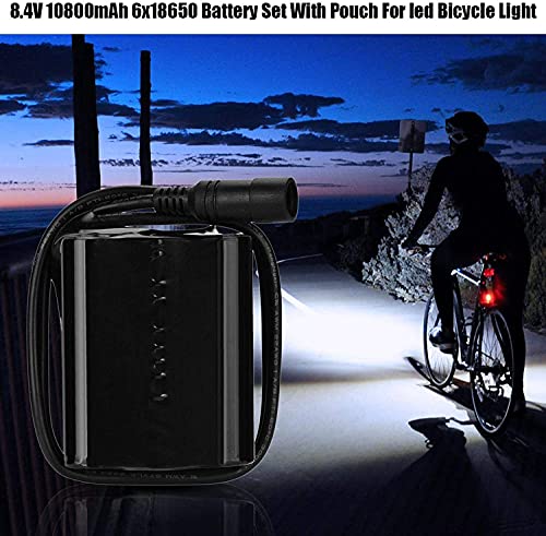 hwljxn Fiets Mobile Power Box Batterijopslagkoffer, oplaadbare batterij voor fietsverlichting of koplampen, 6x18650 Hoge… - Afbeelding 7