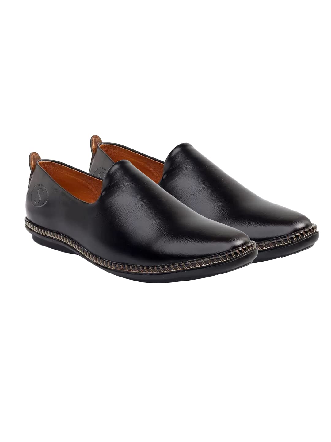 Shoetopia Comfortable Black Loafers for Men /UK9 (B0BYP8F9MV) Amazon Price History, Amazon Price Tracker