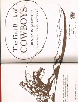 Hardcover The First Book of Cowboys Book