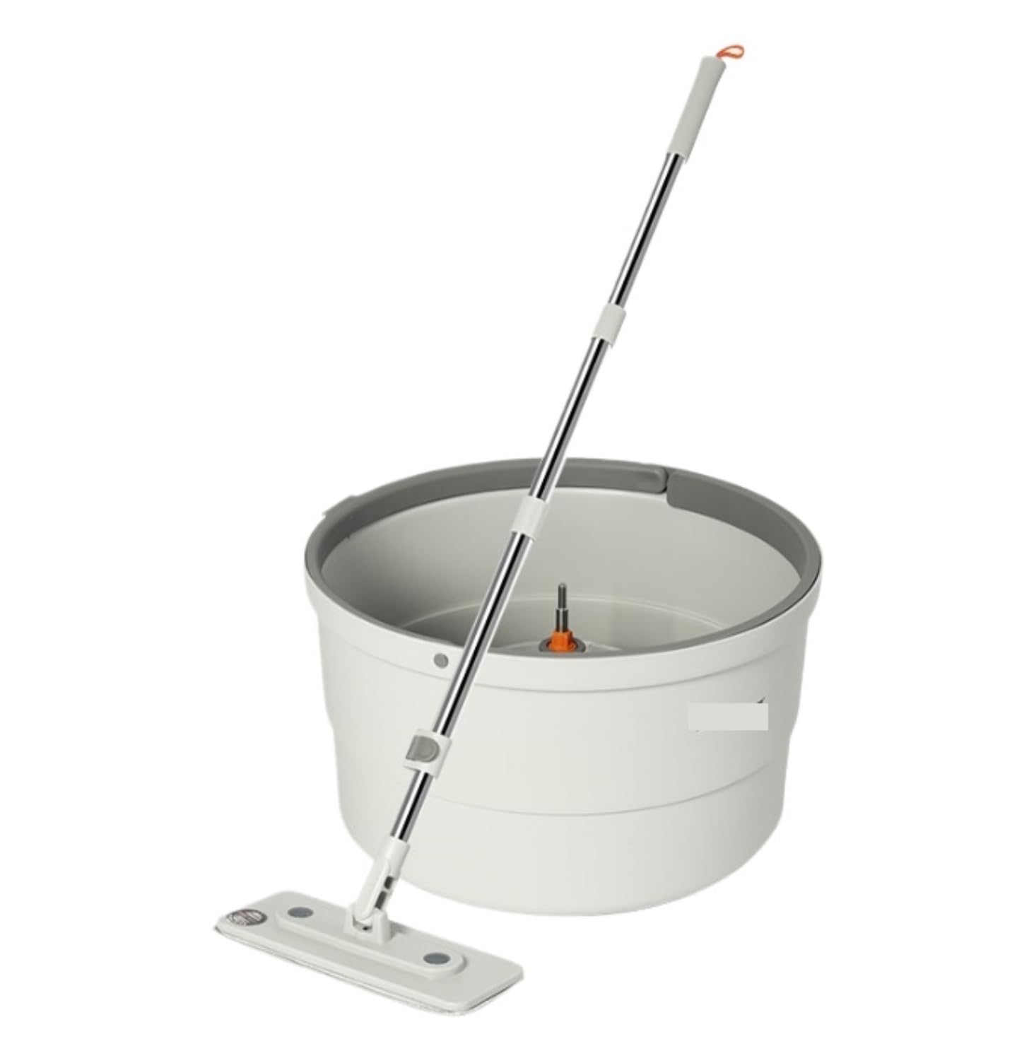 Fregona Fregonas para Limpieza De Suelos Fregona Giratoria Base Plana con Balde Separación Automática Manos Esponja Limpieza Suelo