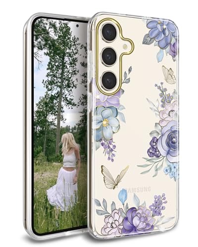 Coque rigide Galaxy S24 anti-jaunissement fine et robuste