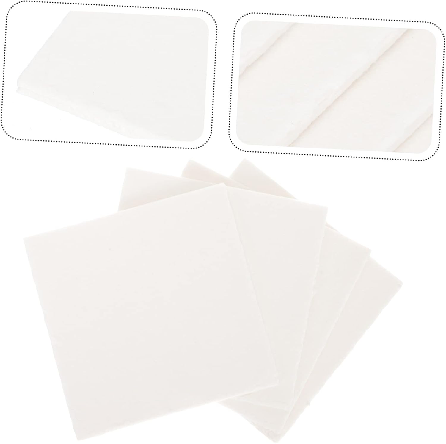 NAMOARLY 4pcs DIY Supplies Embossed Flower Pressing Paper Blotting Paper for Plant Press Flower Pressing Plates