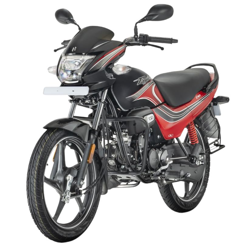 Image of Hero MotoCorp Passion+ i3S Drum Sports Red Black Booking for Ex-Showroom Price